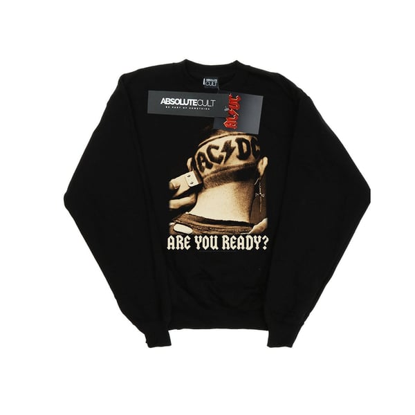 AC/DC Mens Are You Ready Hair Shave Sweatshirt