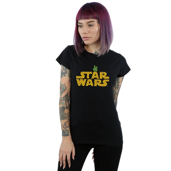 Star Wars Womens/Ladies Pineapple Logo Cotton T-Shirt