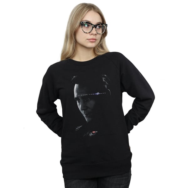 Marvel Womens/Ladies Avengers Endgame Avenge The Fallen Loki Sweatshirt