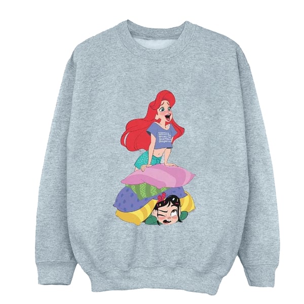 Disney Girls Wreck It Ralph Ariel And Vanellope Sweatshirt
