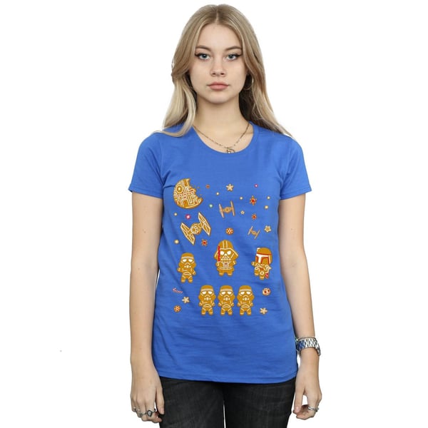 Star Wars Womens/Ladies Gingerbread Empire Cotton T-Shirt
