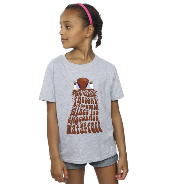 Willy Wonka Girls Chocolate Waterfall Cotton T-Shirt