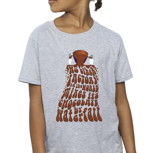 Willy Wonka Girls Chocolate Waterfall Cotton T-Shirt