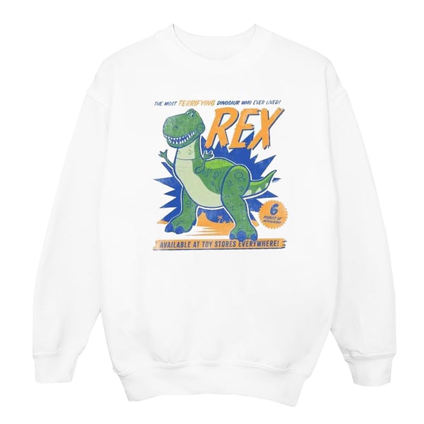 Disney Womens/Ladies Toy Story 4 Rex Terrifying Dinosaur Sweatshirt