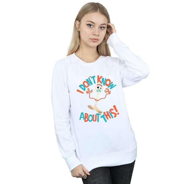 Disney Womens/Ladies Toy Story 4 Forky I Dont Know About This Sweatshirt