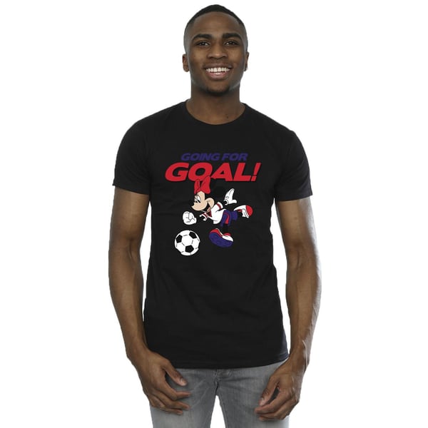 Disney Mens Minnie Mouse Going For Goal T-Shirt