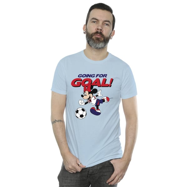 Disney Mens Minnie Mouse Going For Goal T-Shirt