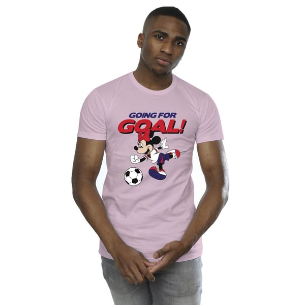 Disney Mens Minnie Mouse Going For Goal T-Shirt