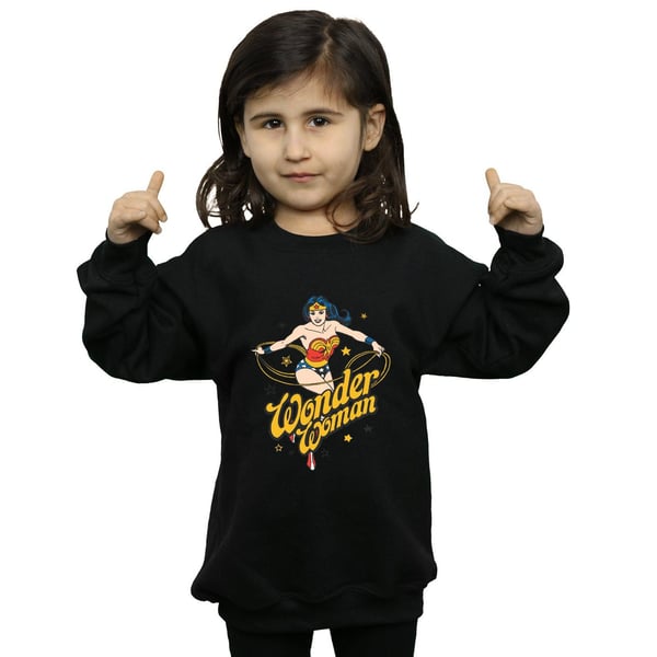 DC Comics Girls Wonder Woman Stars Sweatshirt