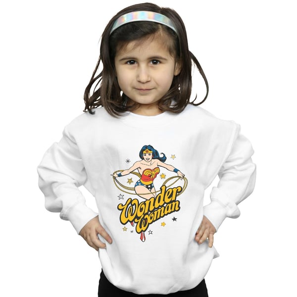 DC Comics Girls Wonder Woman Stars Sweatshirt