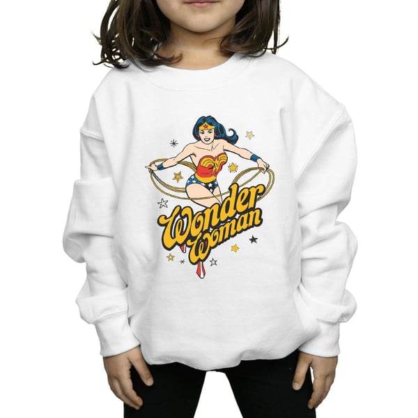 DC Comics Girls Wonder Woman Stars Sweatshirt