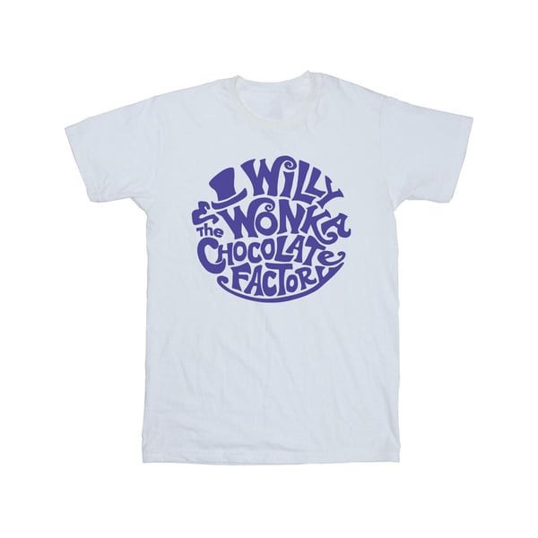 Willy Wonka & The Chocolate Factory Girls Typed Logo Cotton T-Shirt