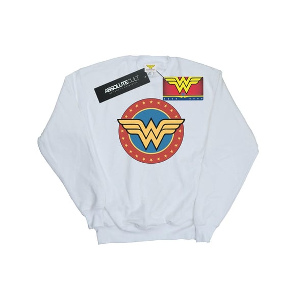 DC Comics Girls Wonder Woman Circle Logo Sweatshirt