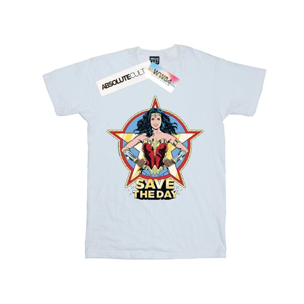 DC Comics Girls Wonder Woman 84 Star Design Cotton T-Shirt