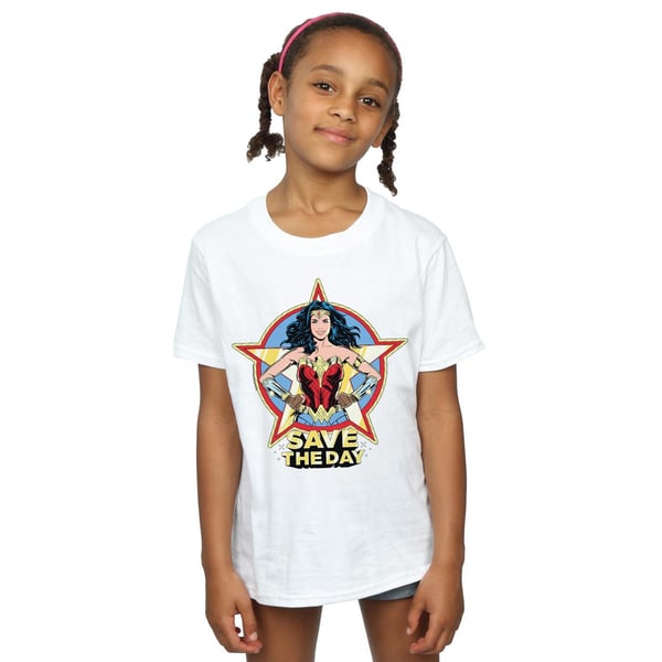 DC Comics Girls Wonder Woman 84 Star Design Cotton T-Shirt