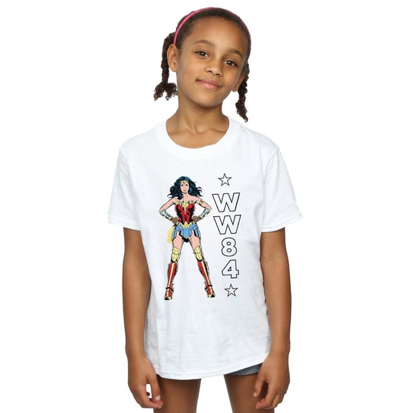 DC Comics Girls Wonder Woman 84 Standing Logo Cotton T-Shirt