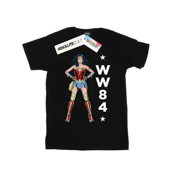 DC Comics Girls Wonder Woman 84 Standing Logo Cotton T-Shirt