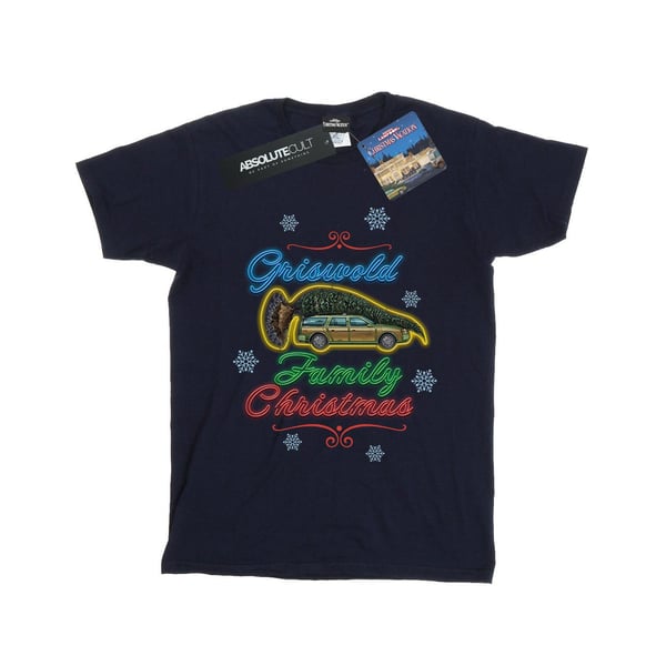National Lampoon´s Christmas Vacation Womens/Ladies Griswold Family Christmas Cotton Boyfriend T-Shirt