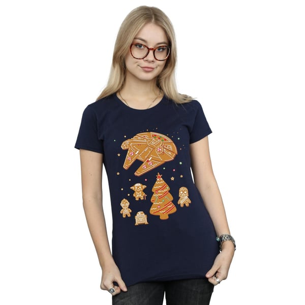Star Wars Womens/Ladies Gingerbread Rebels Cotton T-Shirt