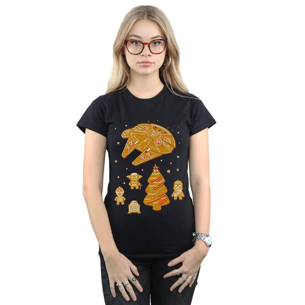 Star Wars Womens/Ladies Gingerbread Rebels Cotton T-Shirt