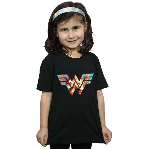 DC Comics Girls Wonder Woman 84 Symbol Crossed Arms Cotton T-Shirt