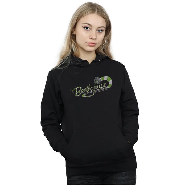 Beetlejuice Womens/Ladies Sandworm Alt Logo Hoodie
