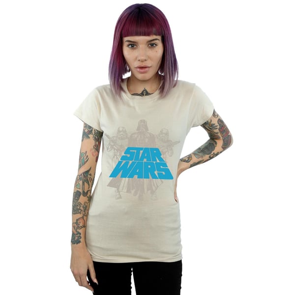 Star Wars Womens/Ladies Vintage Empire Cotton T-Shirt