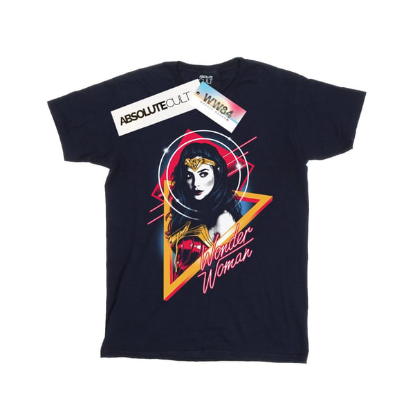 DC Comics Girls Wonder Woman 84 Diana 80s Triangle Cotton T-Shirt