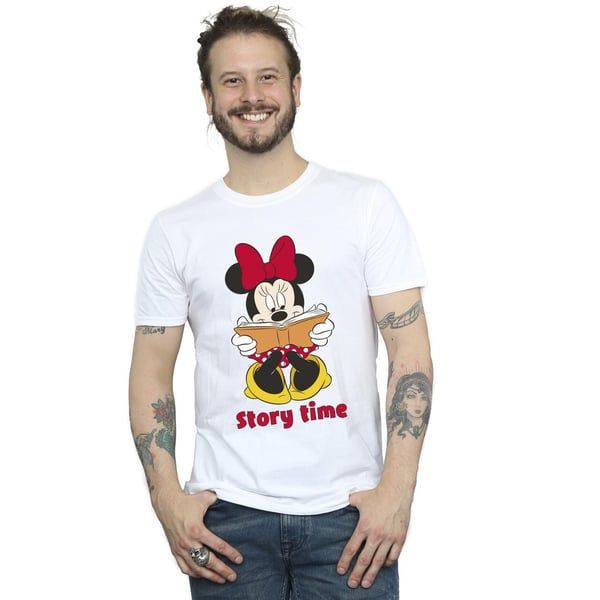Disney Mens Minnie Mouse Story Time T-Shirt