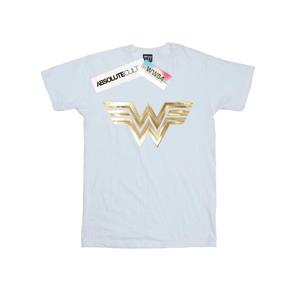 DC Comics Girls Wonder Woman 84 Gold Emblem Cotton T-Shirt