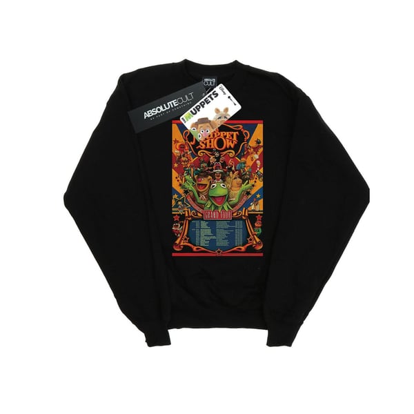 Disney Mens The Muppets The Muppet Show Poster Sweatshirt