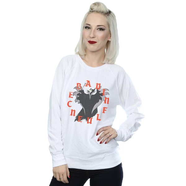 Disney Womens/Ladies Maleficent Bad Influence Sweatshirt