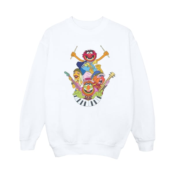 Disney Mens The Muppets Dr Teeth And The Electric Mayhem Sweatshirt