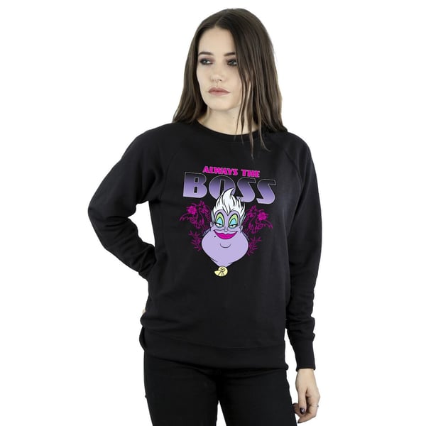 Disney Womens/Ladies The Little Mermaid Ursula Mum Is The Boss Sweatshirt