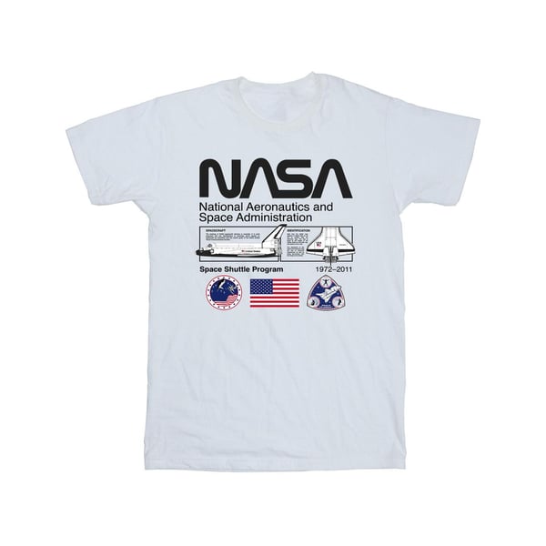 NASA Girls Space Admin T-shirt i bomull