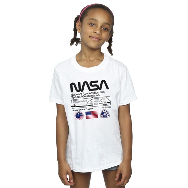 NASA Girls Space Admin Cotton T-Shirt