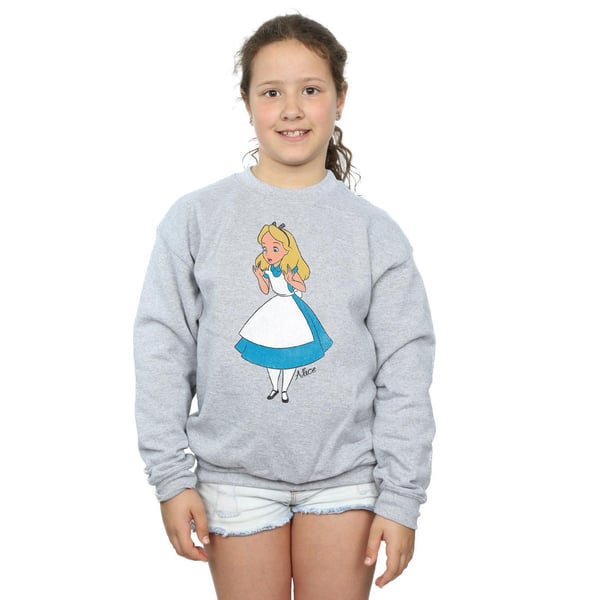 Disney Girls Alice In Wonderland Classic Alice Sweatshirt