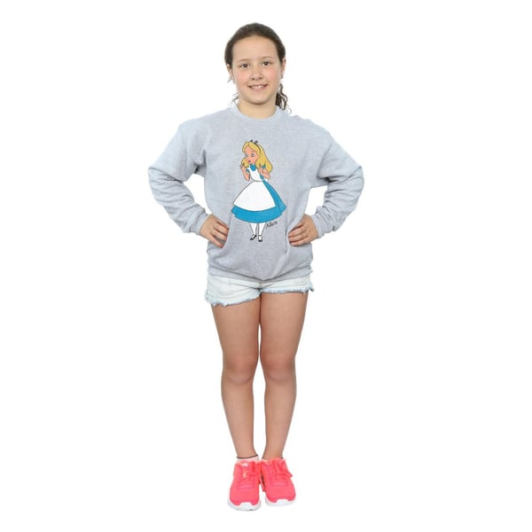 Disney Girls Alice In Wonderland Classic Alice Sweatshirt