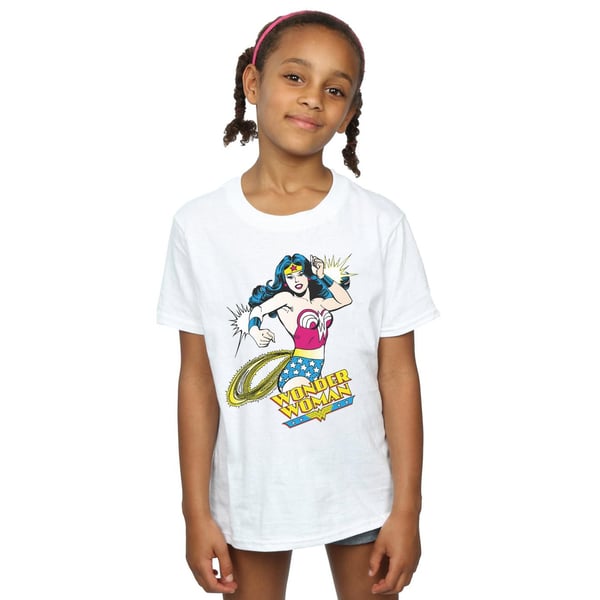 Wonder Woman Girls Lasso Cotton T-Shirt