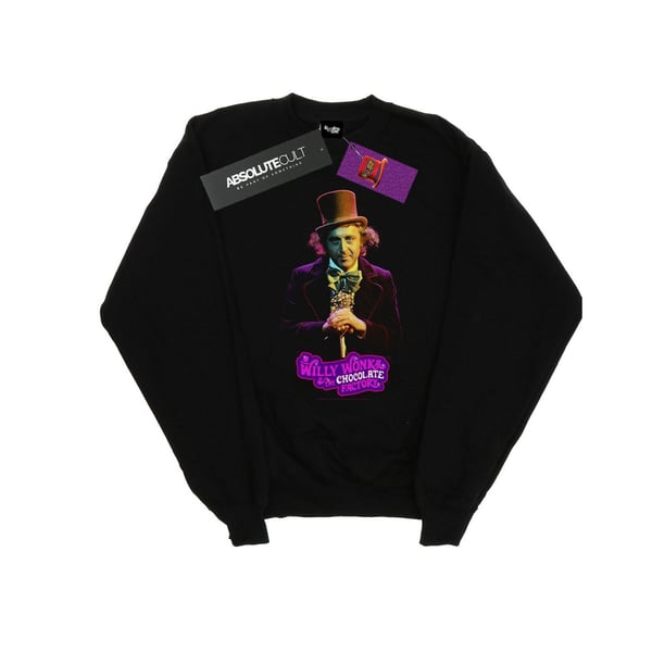 Willy Wonka And The Chocolate Factory Womens/Ladies Dark Pose Sweatshirt