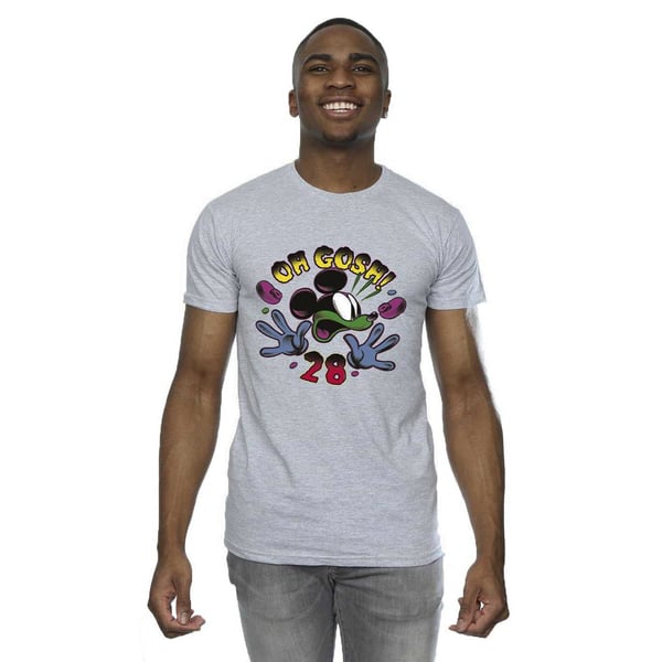 Disney Mens Mickey Mouse Oh Gosh Pop Art T-Shirt