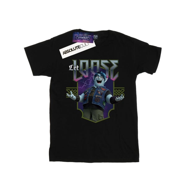 Disney Womens/Ladies Onward Barley Let Loose Cotton Boyfriend T-Shirt