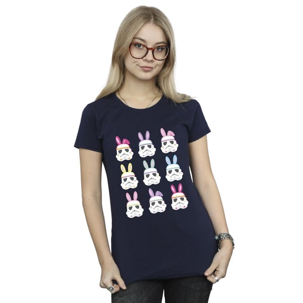 Star Wars Womens/Ladies Stormtrooper Easter Bunnies Cotton T-Shirt