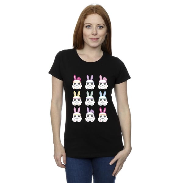 Star Wars Womens/Ladies Stormtrooper Easter Bunnies Cotton T-Shirt