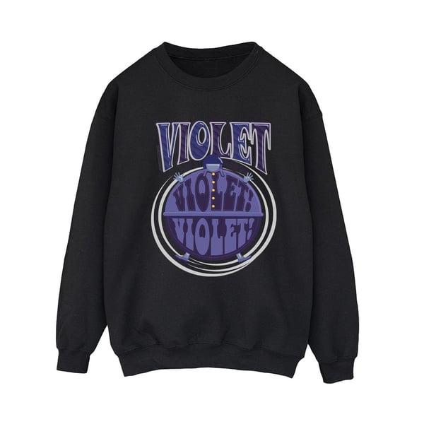 Willy Wonka Womens/Ladies Violet Turning Violet Sweatshirt Willy Wonka Womens/Ladies Violet Turning Violet Sweatshirt