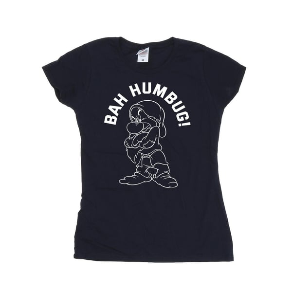 Disney Womens/Ladies Snow White Grumpy Humbug Cotton T-Shirt