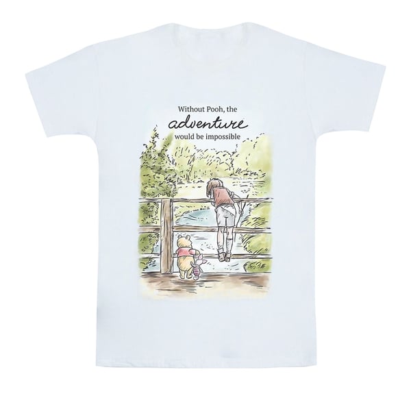 Disney Girls Winnie The Pooh Adventure Cotton T-Shirt