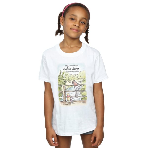 Disney Girls Winnie The Pooh Adventure Cotton T-Shirt