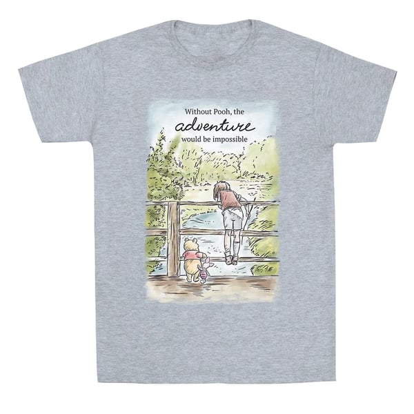 Disney Girls Winnie The Pooh Adventure Cotton T-Shirt