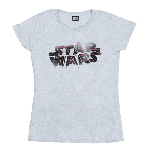 Star Wars Womens/Ladies The Last Jedi Spray Logo Cotton T-Shirt
